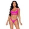LEG AVENUE - NET ROBE MANCHES LONGUES