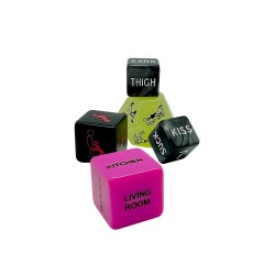 Set 5 dés coquins Ooo