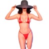 CHILIROSE - CR 4840 MICRO BIKINI ROUGE
