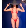 CHILIROSE - CR 4840 MICRO BIKINI ROUGE