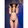 CHILIROSE - CR 4840 MICRO BIKINI NOIR
