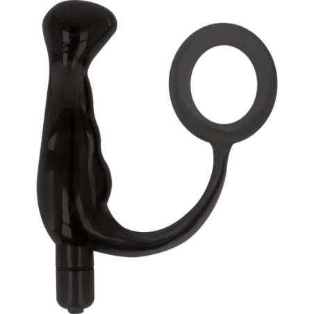 Vibromasseur Prostate Tico Noir 10 cm – Addicted Toys