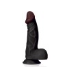 The Amazing, gode ventouse réaliste noir 23cm