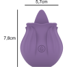 VIOLET CL TORIS STIMULATEUR 10 VIBRATIONS LILAS