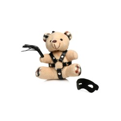 Porte-clés rigolo Teddy Bear en tenue BDSM