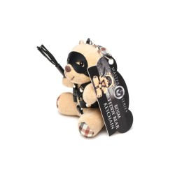 Porte-clés rigolo Teddy Bear en tenue BDSM