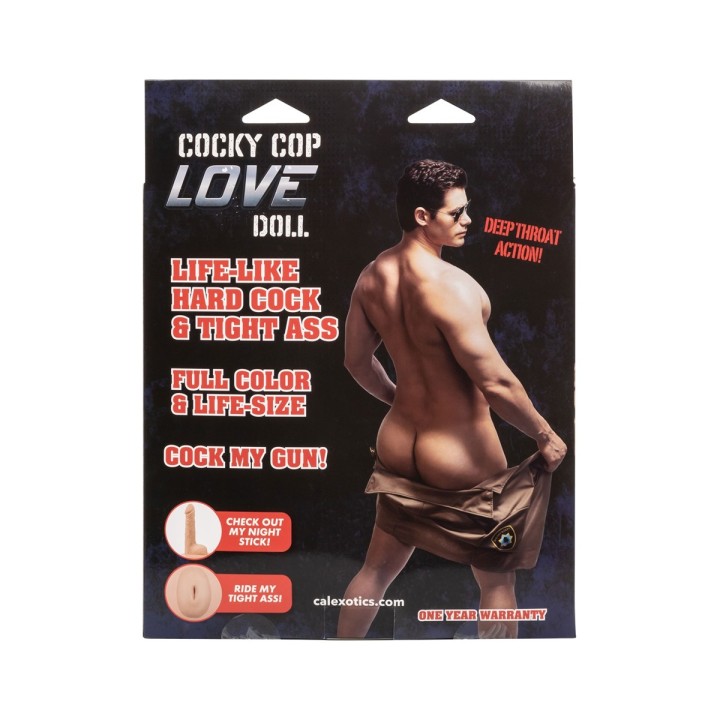 Poupée masculine réaliste Cocky Cop – Love Doll adulte