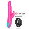 PLUTO LAPIN VIBRATEUR ET ROTATEUR WATCHME TECHNOLOGIE SANS FIL COMPATIBLE