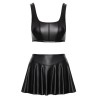 Ensemble Top bustier court et mini-jupe