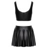 Ensemble Top bustier court et mini-jupe