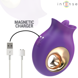 TULI STIMULATEUR CLITORIS 9 VIBRATIONS & 9 OSCILLATIONS VIOLET