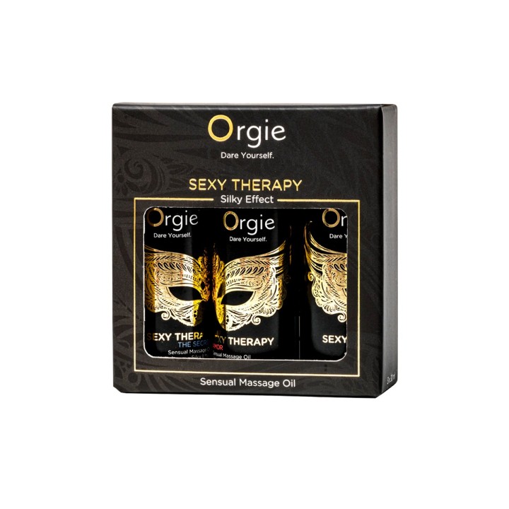 Coffret Massage Sensuel – 3 Huiles Sexy Therapy Collection