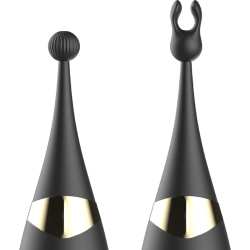 STIMULATEUR CLITORAL ET VIBRATEUR DE POINT G INTERCHANGEABLES