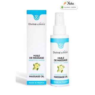 Huile de Massage BIO Monoï – Nourrissante et Relaxante