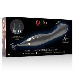 STIMULATEUR CLITORAL ET VIBRATEUR DE POINT G INTERCHANGEABLES