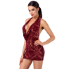 Robe Courte Kink Royal Cascade - Chic & Élégant pour Femmes