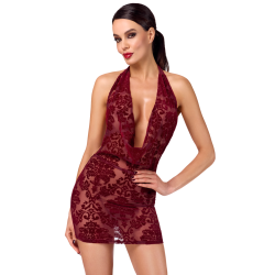 Robe Courte Kink Royal Cascade - Chic & Élégant pour Femmes