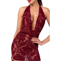 Robe Courte Kink Royal Cascade - Chic & Élégant pour Femmes