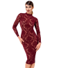 Robe Midi Kink Royal F384 - Élégante & Chic Robe Style