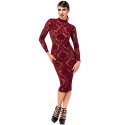 Robe Midi Kink Royal F384 - Élégante & Chic Robe Style