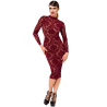 Robe Midi Kink Royal F384 - Élégante & Chic Robe Style