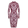Robe Midi Kink Royal F384 - Élégante & Chic Robe Style