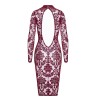 Robe Midi Kink Royal F384 - Élégante & Chic Robe Style