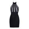 Robe noire V-9149 - Axami