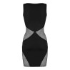 Robe noire V-9279 - Axami