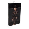 Robe mi-longue en dentelle Noirelle F375 - Élégante Robe Style