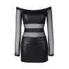 Robe noire V-9309 - Axami