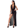 Robe longue liquide F373 Onyx élégante - Achetez maintenant !