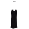 Robe longue liquide F373 Onyx élégante - Achetez maintenant !