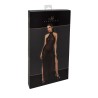 Robe Longue Onyx à Double Fente F372 | Robe Élégante