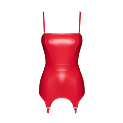 F368 Bombshell Fierce Corset-belt Red