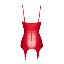 F368 Bombshell Fierce Corset-belt Red