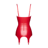 F368 Bombshell Fierce Corset-belt Red
