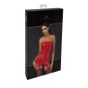 F368 Bombshell Fierce Corset-belt Red