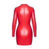 F367 Bombshell Bodycon Dress Red
