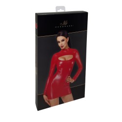 F367 Bombshell Bodycon Dress Red