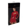 F367 Bombshell Bodycon Dress Red