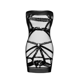 F359 Bondesque Off-shoulder mini dress