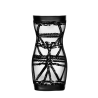 F359 Bondesque Off-shoulder mini dress