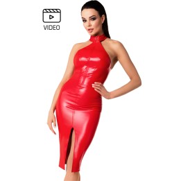 F354 Orgia Robe midi rouge