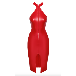 F354 Orgia Robe midi rouge