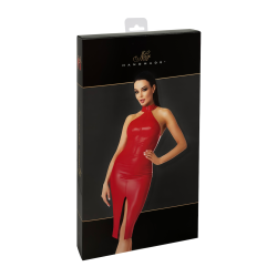 F354 Orgia Robe midi rouge