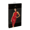 F354 Orgia Robe midi rouge