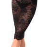 F338 Robe midi en dentelle Nocturne