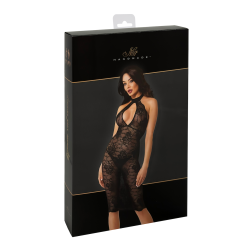 F338 Robe midi en dentelle Nocturne