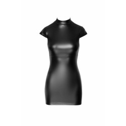 F309 Mini robe fantaisie wetlook avec dos en dentelle
